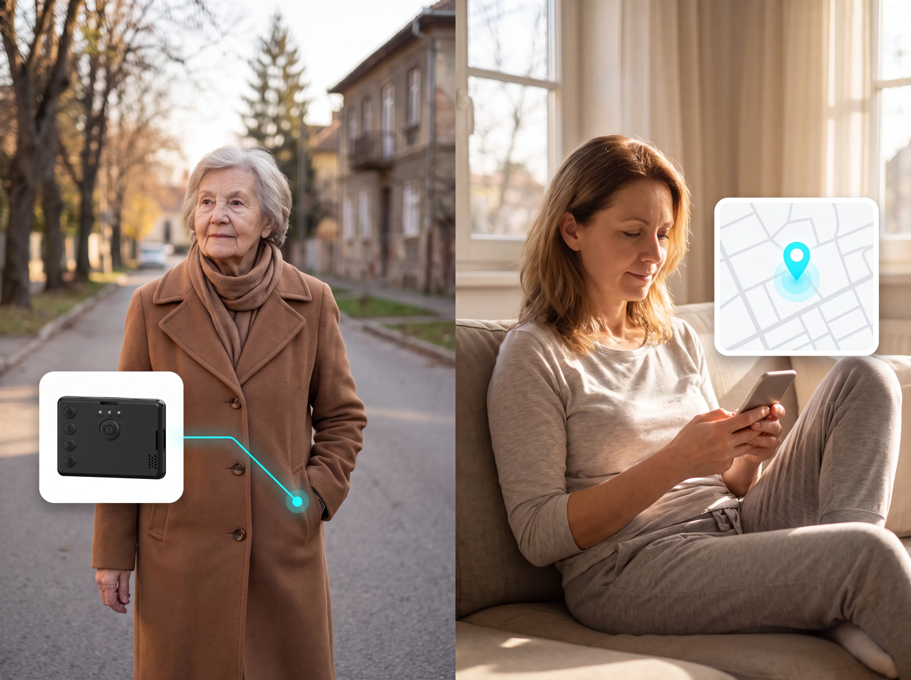 Eaka inimese GPS-asukoht on lähedasele telefonis nähtav